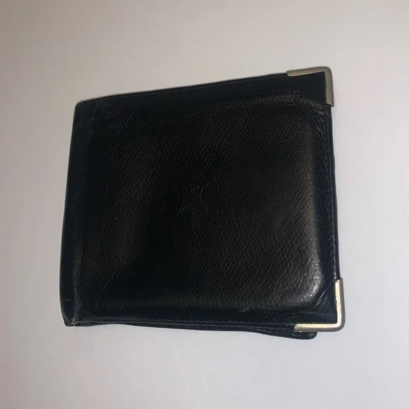 CELINE BLACK & SILVER MENS BIFOLD WALLET - Picture 7 of 7